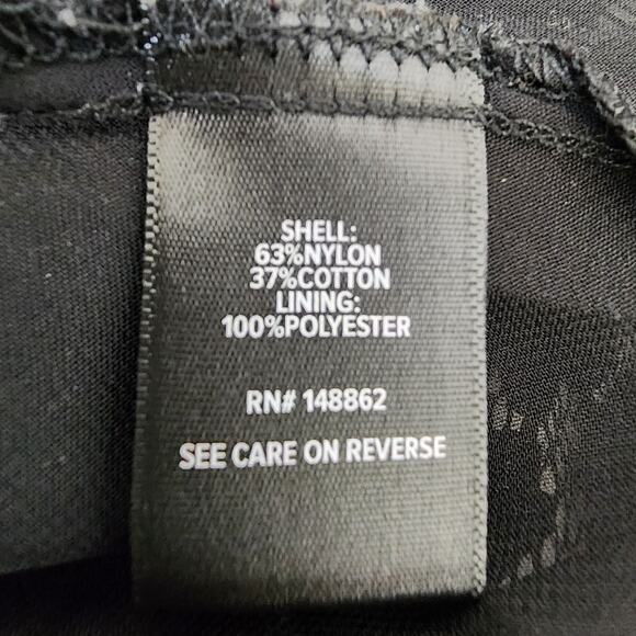 Torrid Top Womens Size 4X Black Peplum Lace Puff Blouson Sleeve Sweetheart Neck - Picture 12 of 16